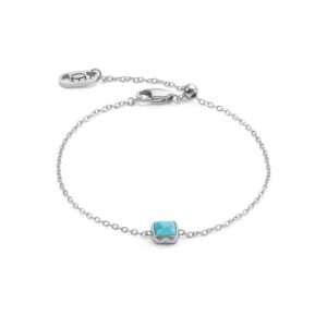 Birthstone December Bracelet Turquoise Silver