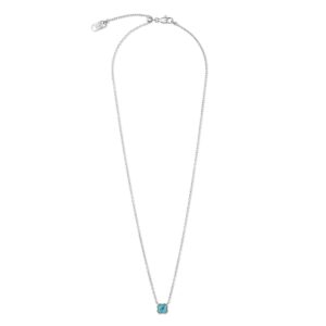 Birthstone December Necklace Turquoise Silver