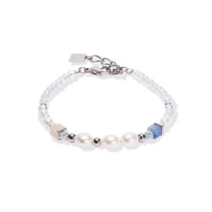 Bracelet Cosmic Pearls soft silver