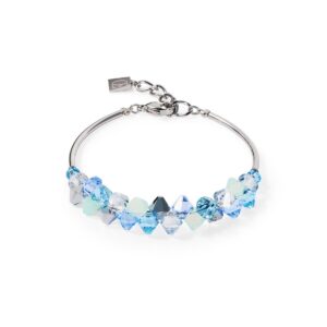 Bracelet Dancing Crystals silver-blue