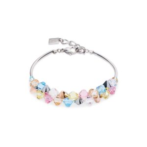 Bracelet Dancing Crystals silver-pastel