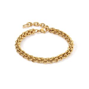 Bracelet Mesh Chain gold