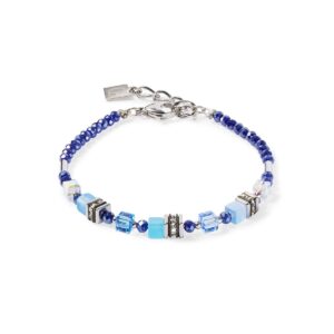 Bracelet Mini Cubes blue