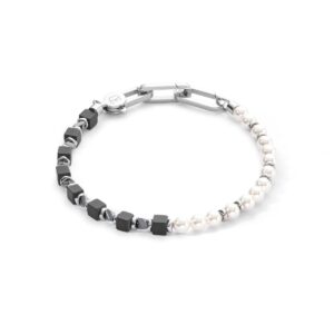 Bracelet Precious Fusion Pearls black