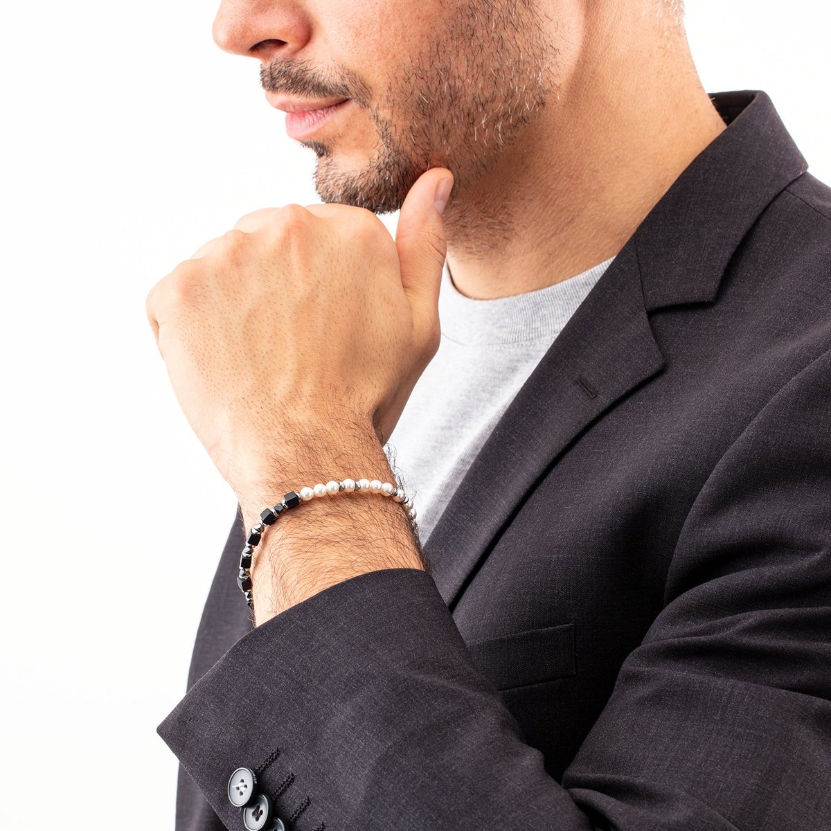 Bracelet Precious Fusion Pearls black — изображение 3