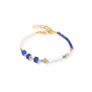 Bracelet Princess Fusion Pearls Lapis Lazuli