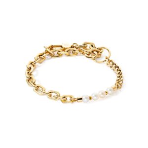 Bracelet Shape Shifter Freshwater Pearls gold