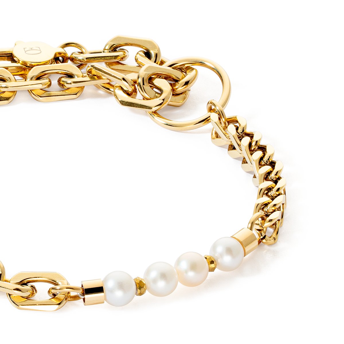 Bracelet Shape Shifter Freshwater Pearls gold — изображение 2