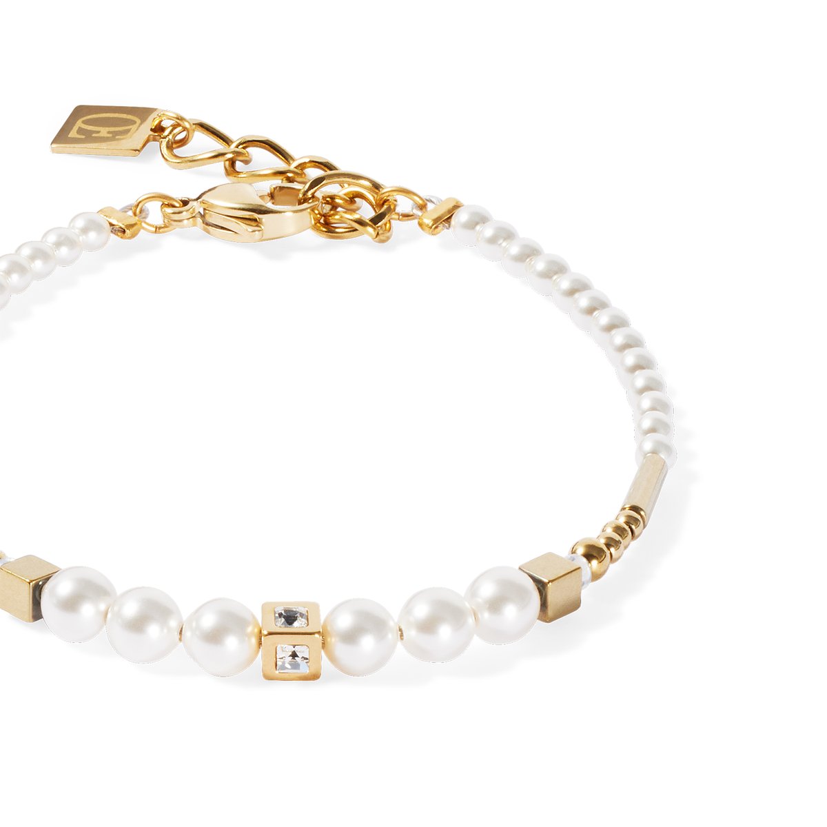 Bracelet Shimmering Princess Pearls gold-white — изображение 2