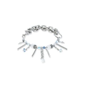 Bracelet Sunray Cube Bohème silver-white