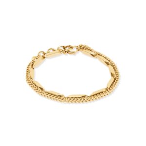 Bracelet Twisted Layers gold