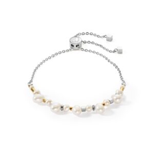 Dancing Freshwater Pearls Bracelet Bicolor