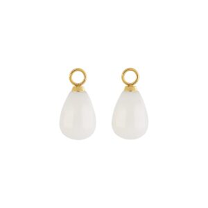 EAR ME UP Charm Drops Gold-White