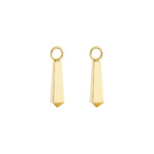 EAR ME UP Charm Obelisk Gold