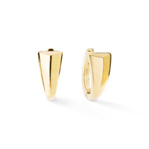 EAR ME UP Creole Tapered Gold