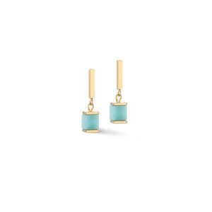 Earrings Precious Statement Cubes multicolour-gentle