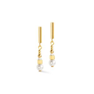 Earrings Shimmering Princess Pearls gold-white