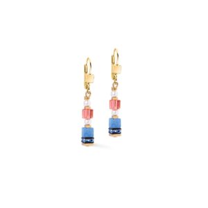 Earrings Sparkling Princess Spikes gold-multicolour