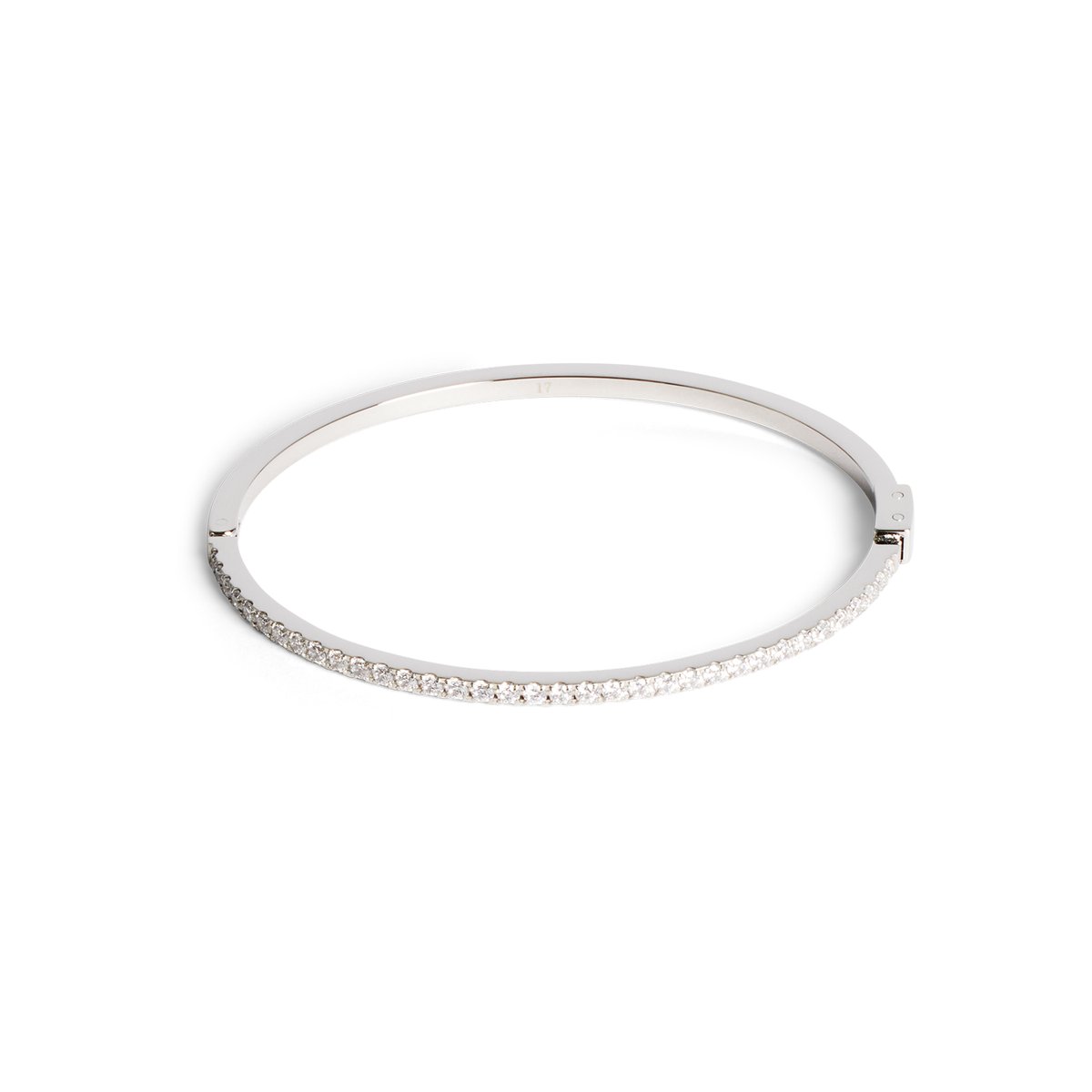 Eternal Love bangle silver-crystal