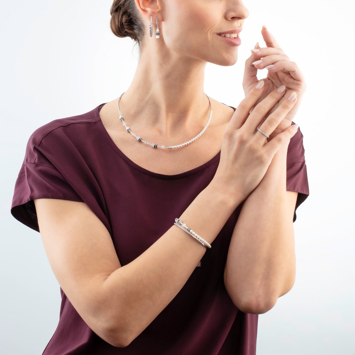 Eternal Love bangle silver-crystal — изображение 3