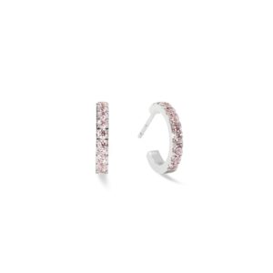 Eternal Love Creole mini silver-rose