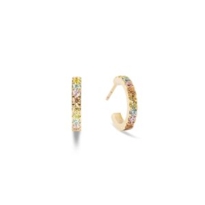 Eternal Love Hoop mini gold-multicolour pastel