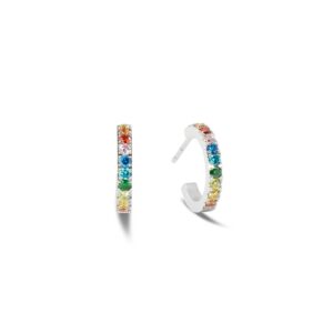 Eternal Love Hoop mini silver-multicolour