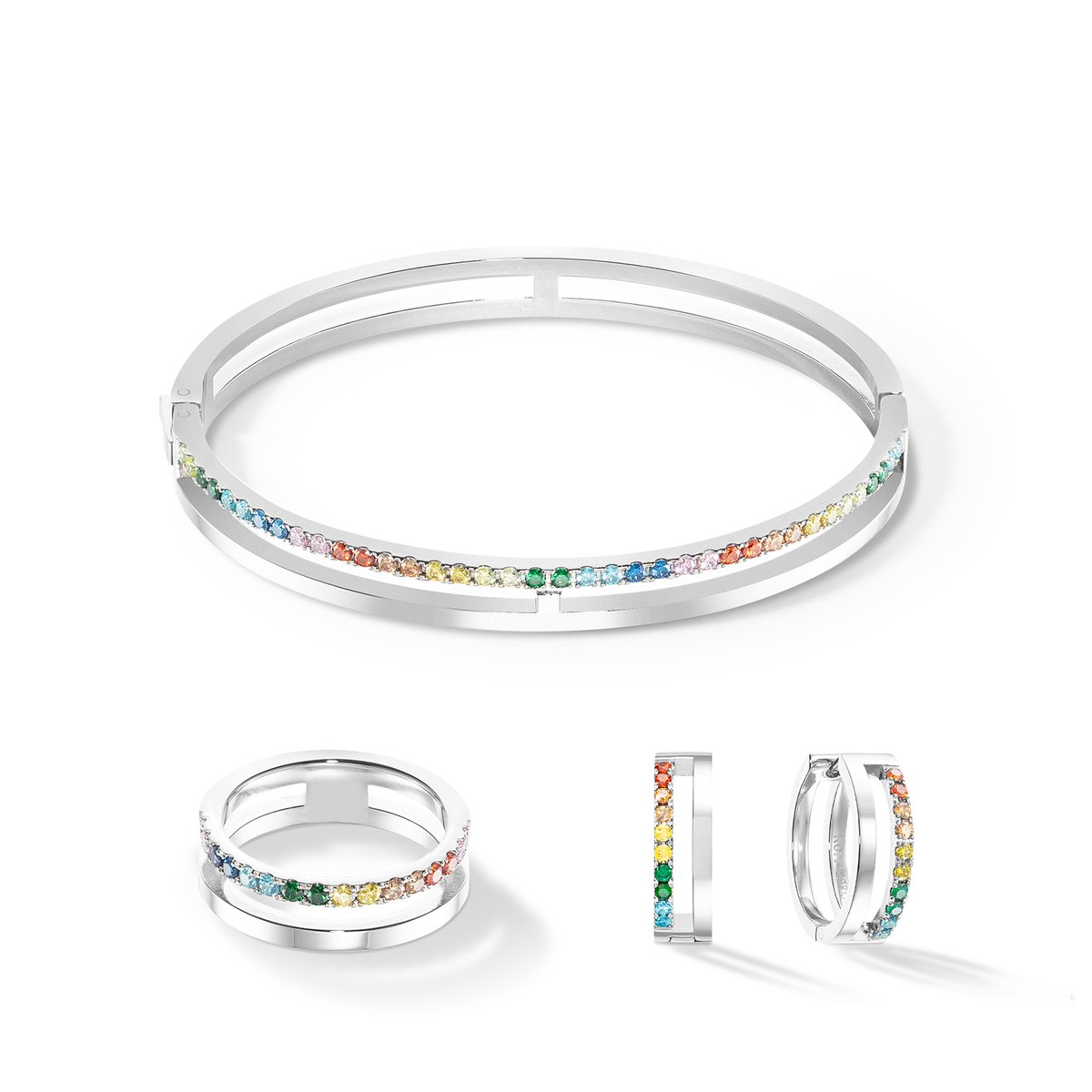 Eternal Unity Bangle silver-multicolour — изображение 3