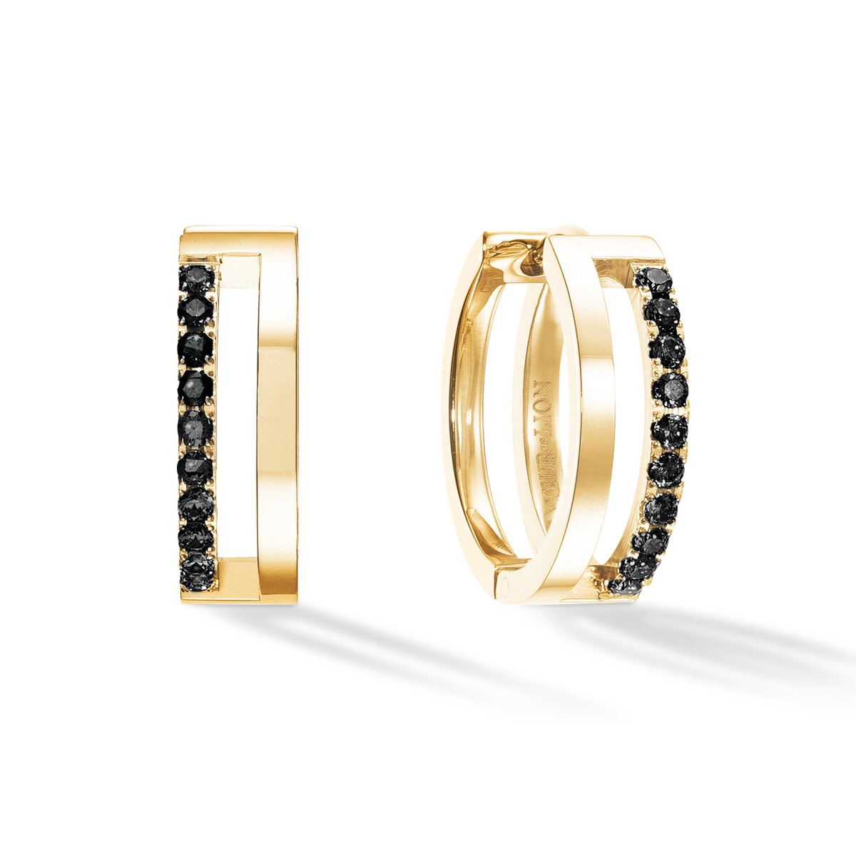 Eternal Unity Hoops gold-black — изображение 2