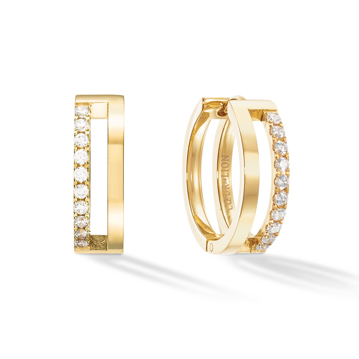 Eternal Unity Hoops gold-crystal — изображение 2