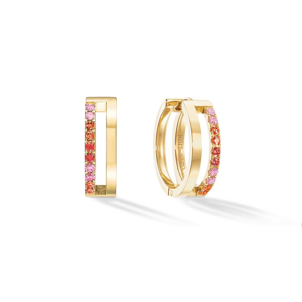 Eternal Unity Hoops gold-red