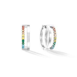 Eternal Unity Hoops silver-multicolour