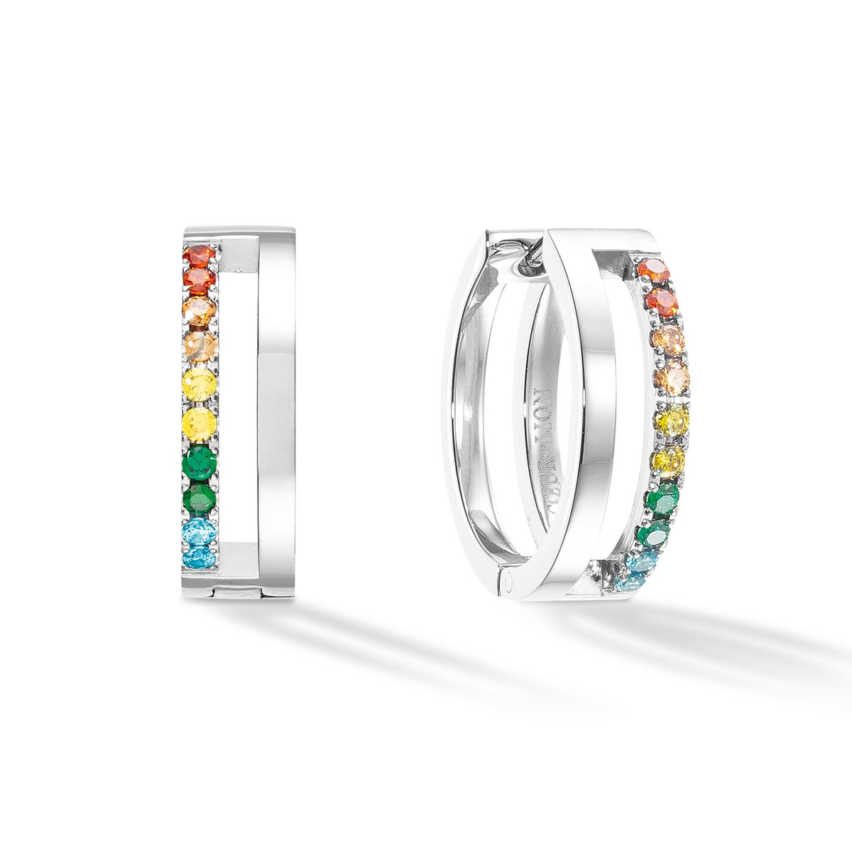 Eternal Unity Hoops silver-multicolour — изображение 2