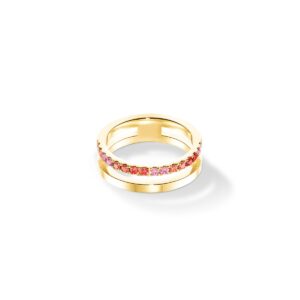Eternal Unity Ring gold-red