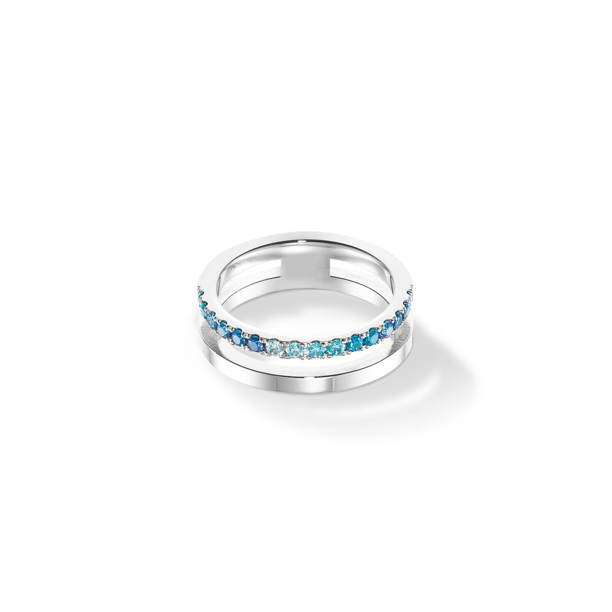 Eternal Unity Bague argent-bleu