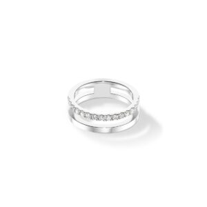 Eternal Unity Bague argent-cristal