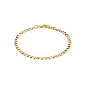 Extension chain 21 cm gold