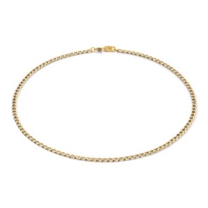 Extension chain 50 cm gold