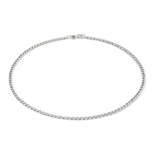 Extension chain 50 cm silver