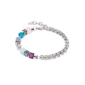 GeoCUBE® Fusion Summer bracelet silver-couture