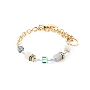 GeoCUBE® Iconic Boho bracelet gold-multicolour