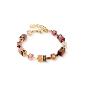 GeoCUBE® Iconic bracelet gold Blush