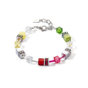 GeoCUBE® Iconic bracelet red-green