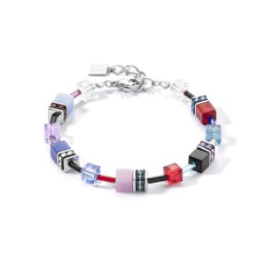 GeoCUBE® Iconic bracelet silver-royal