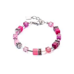 GeoCUBE® Iconic bracelet Viva Magenta