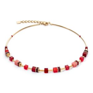 GeoCUBE® Iconic Lite Necklace Red
