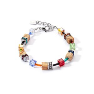 GeoCUBE® Iconic Nature bracelet multicolour brown