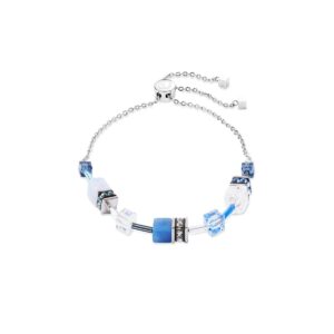 GeoCUBE® Iconic Nature Chain bracelet blue
