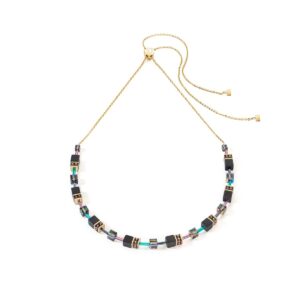 GeoCUBE® Iconic Nature Chain necklace black multicolour