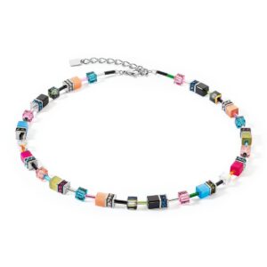 GeoCUBE® Iconic necklace Multicolour Fancy